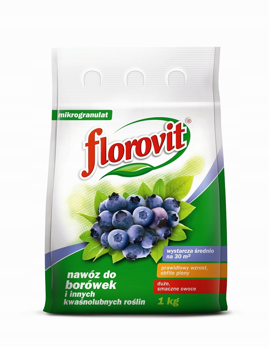 FLOROVIT nawóz do borówek i innych roślin kwasolubnych 1 kg