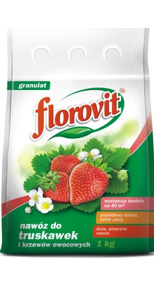 FLOROVIT nawóz do truskawek i krzewów owocowych 1 kg (karton)