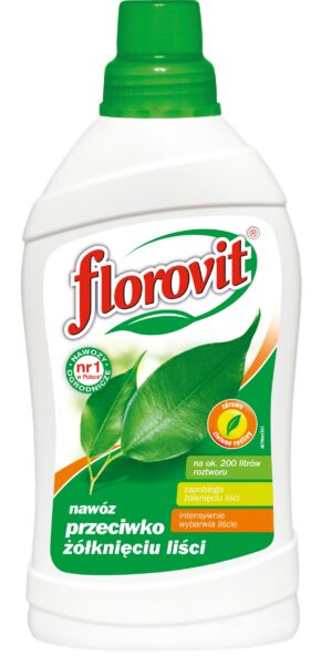FLOROVIT nawóz przeciwko żółknięciu liści 1 l