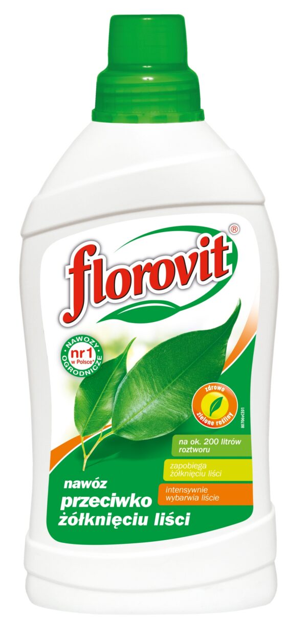 FLOROVIT nawóz przeciwko żółknięciu liści 1 l