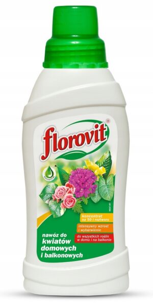 FLOROVIT nawóz do kwiatów domowych i balkonowych 0,5 l