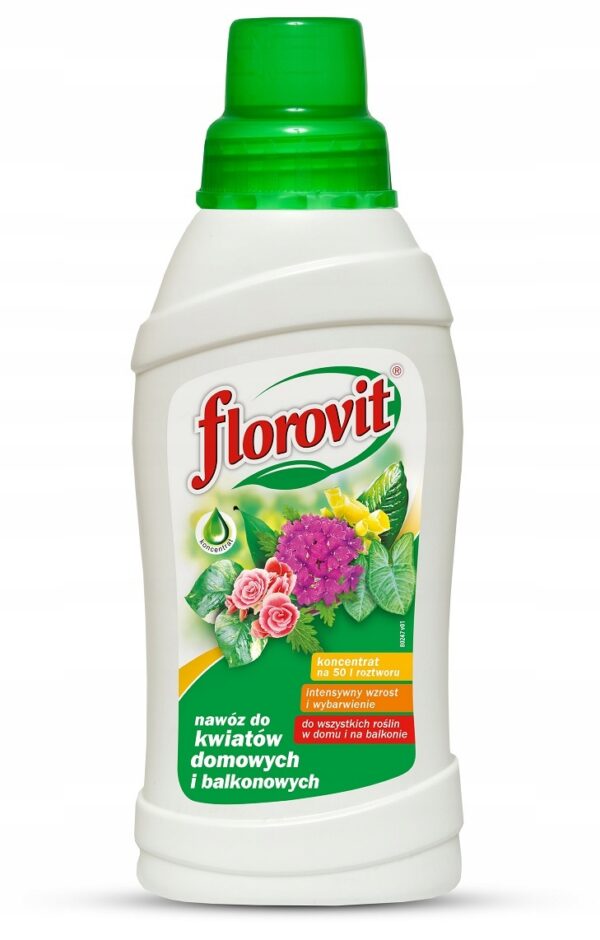 FLOROVIT nawóz do kwiatów domowych i balkonowych 0,5 l
