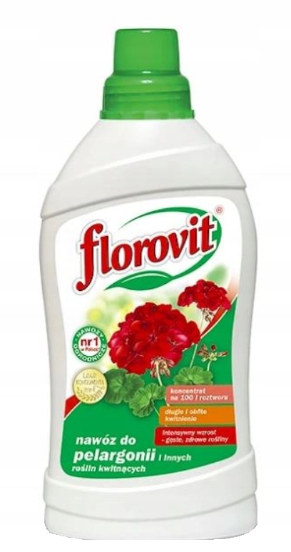 FLOROVIT nawóz do pelargonii i innych kwiatów kwitnących 0,5 l