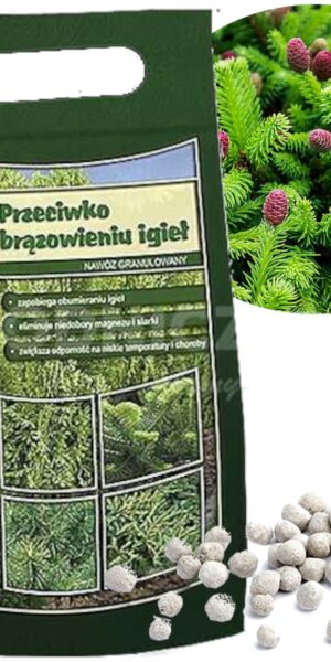 SIARKOPOL nawóz przeciwko brązowieniu igieł 5 kg