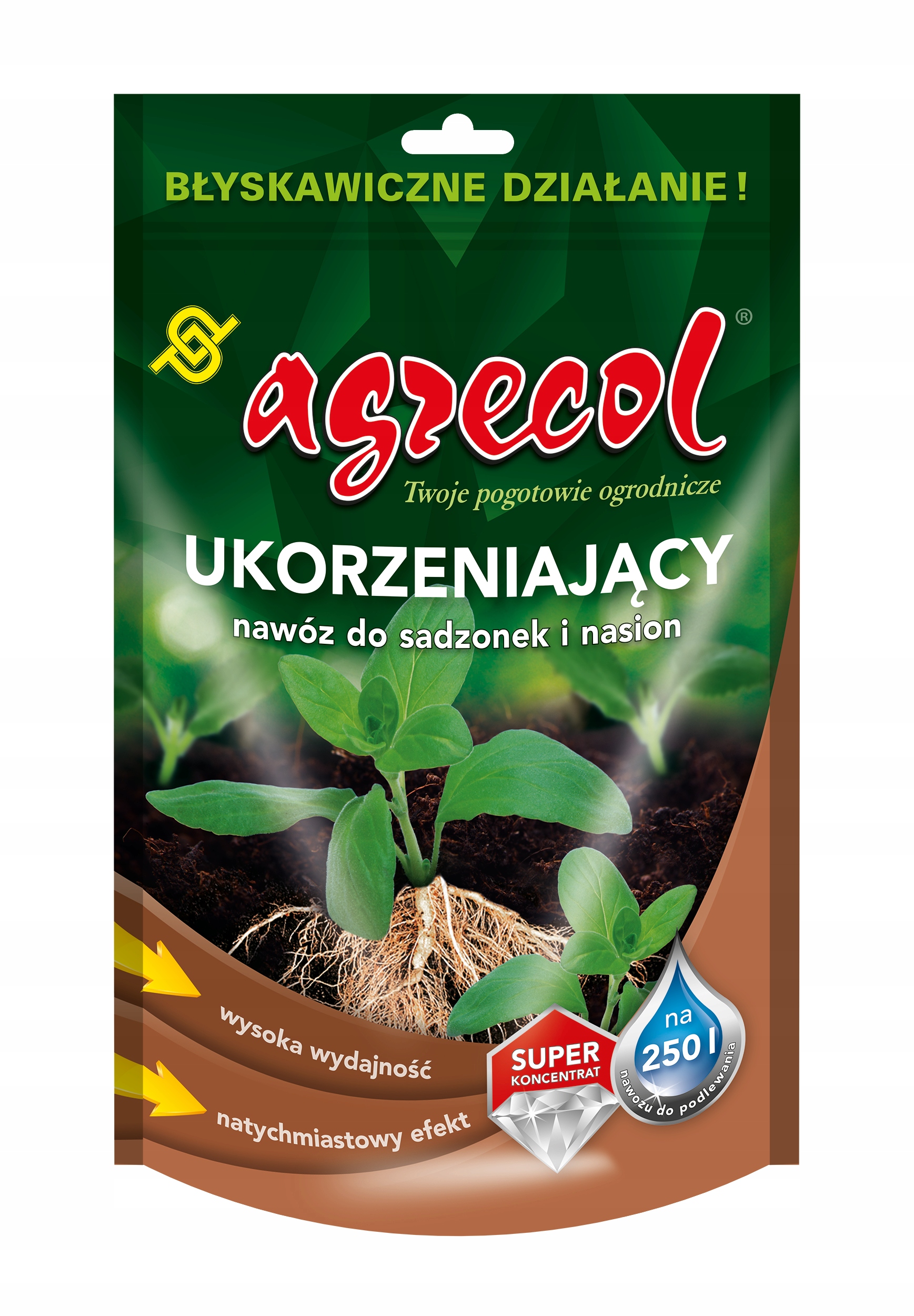 AGRECOL nawóz ukorzeniający do sadzonek 0,25 kg