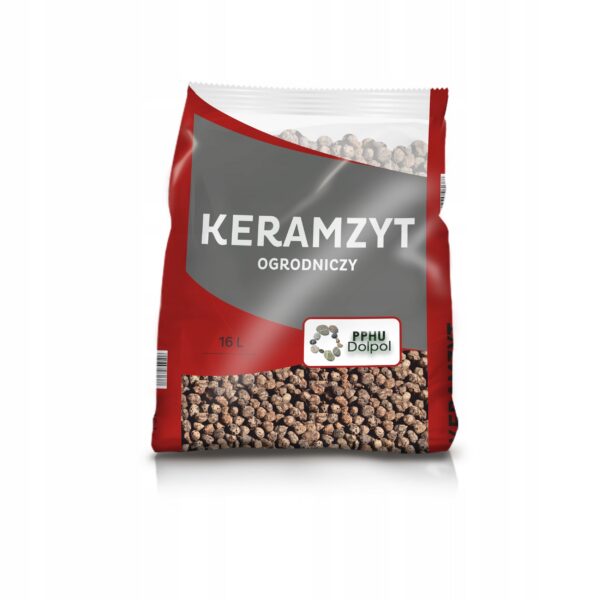 DOLPOL keramzyt ogrodniczy 16 l — frakcja 10-20 mm